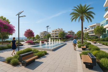 Ο χώρος που περιμένει να ξυπνήσει: Οδός Θεμιστοκλέους & Τριαίνης στο κέντρο της Αρτέμιδας